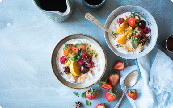 Oatmeal and Fruit